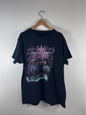 Outkast Graphic T Shirt Mens Medium Black Hip Hop Rap Vintage Style Band Tee￼